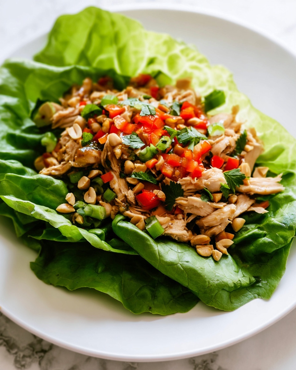 Thai Chicken Lettuce Wraps Recipe - Recipe Image
