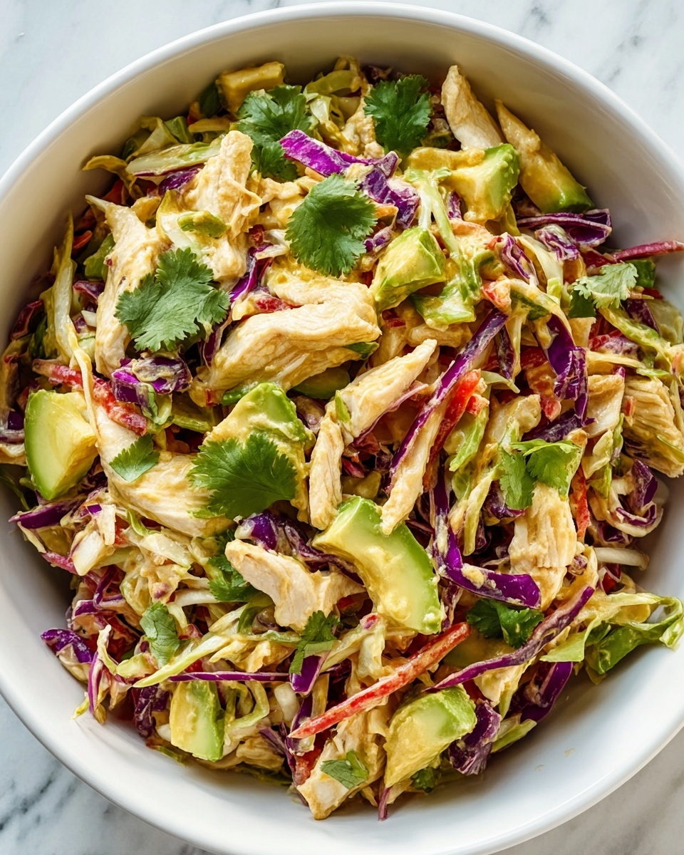 Simple Asian Chicken Slaw Recipe - Recipe Image