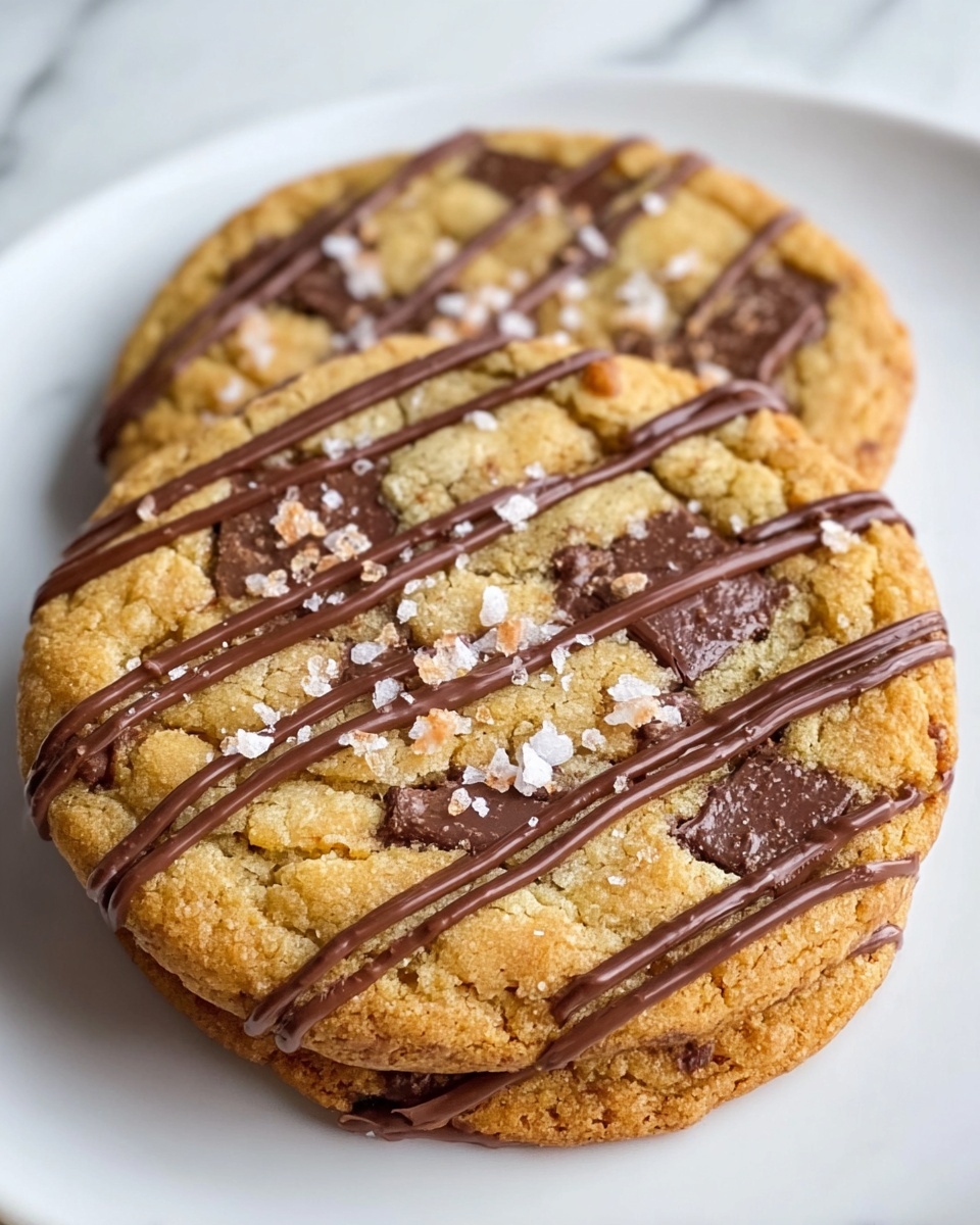 Decadent Snickers Chocolate Chip Cookies Made From Scratch Recipe - Recipe Image