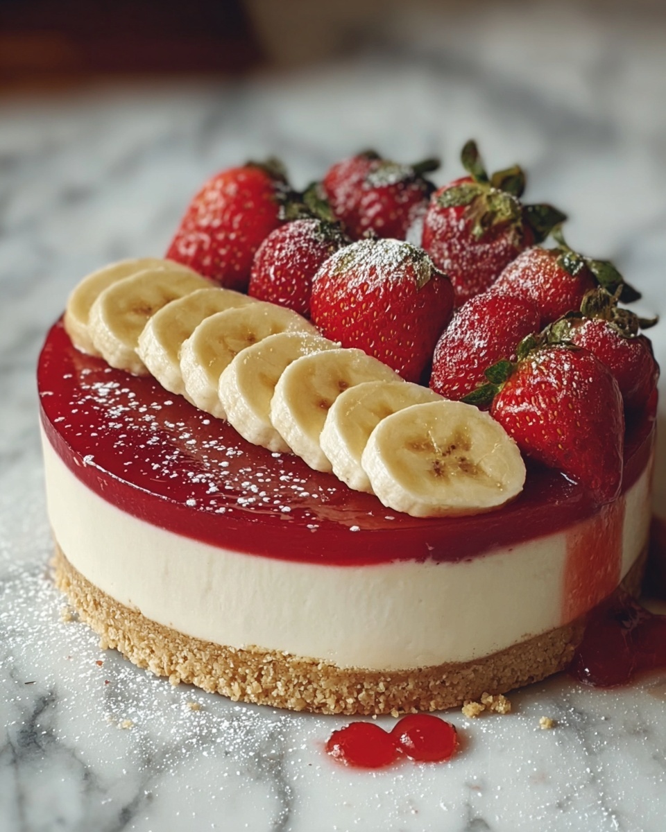Strawberry Crunch Cheesecake & Banana Pudding Cheesecake Recipe - Recipe Image