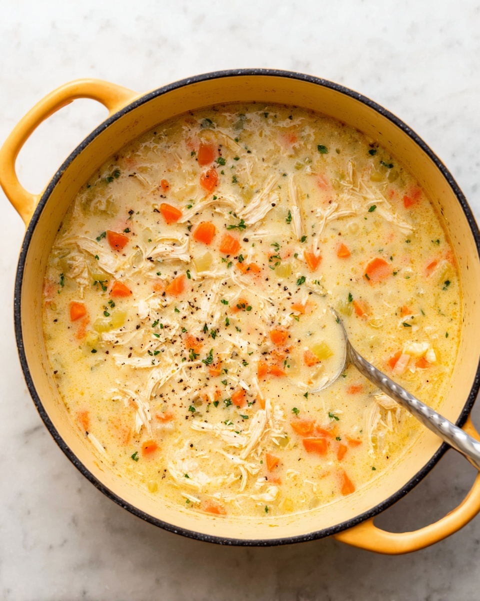 Creamy Chicken and Rice Soup Recipe - Recipe Image