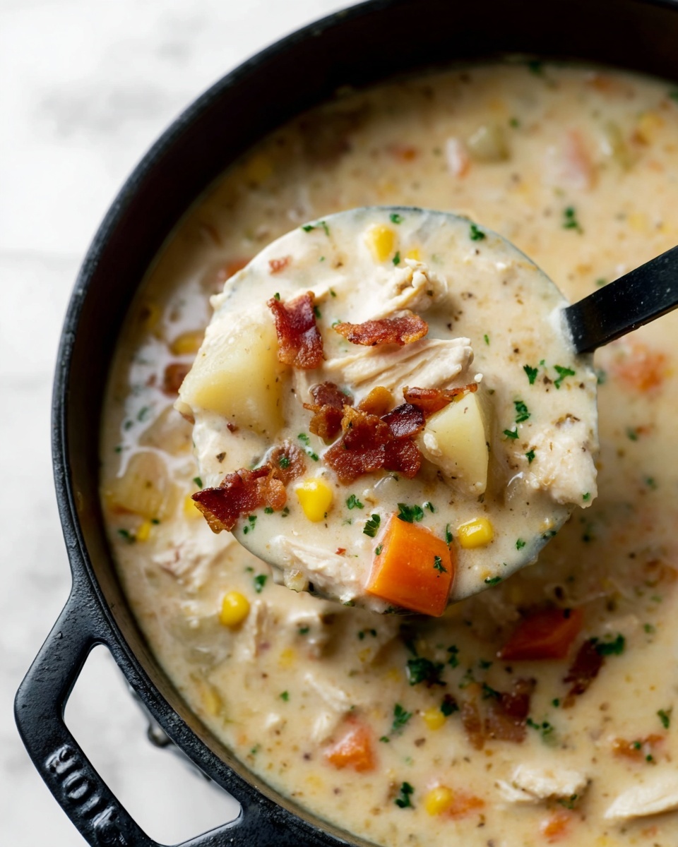 Creamy Chicken Potato Soup Recipe - Recipe Image