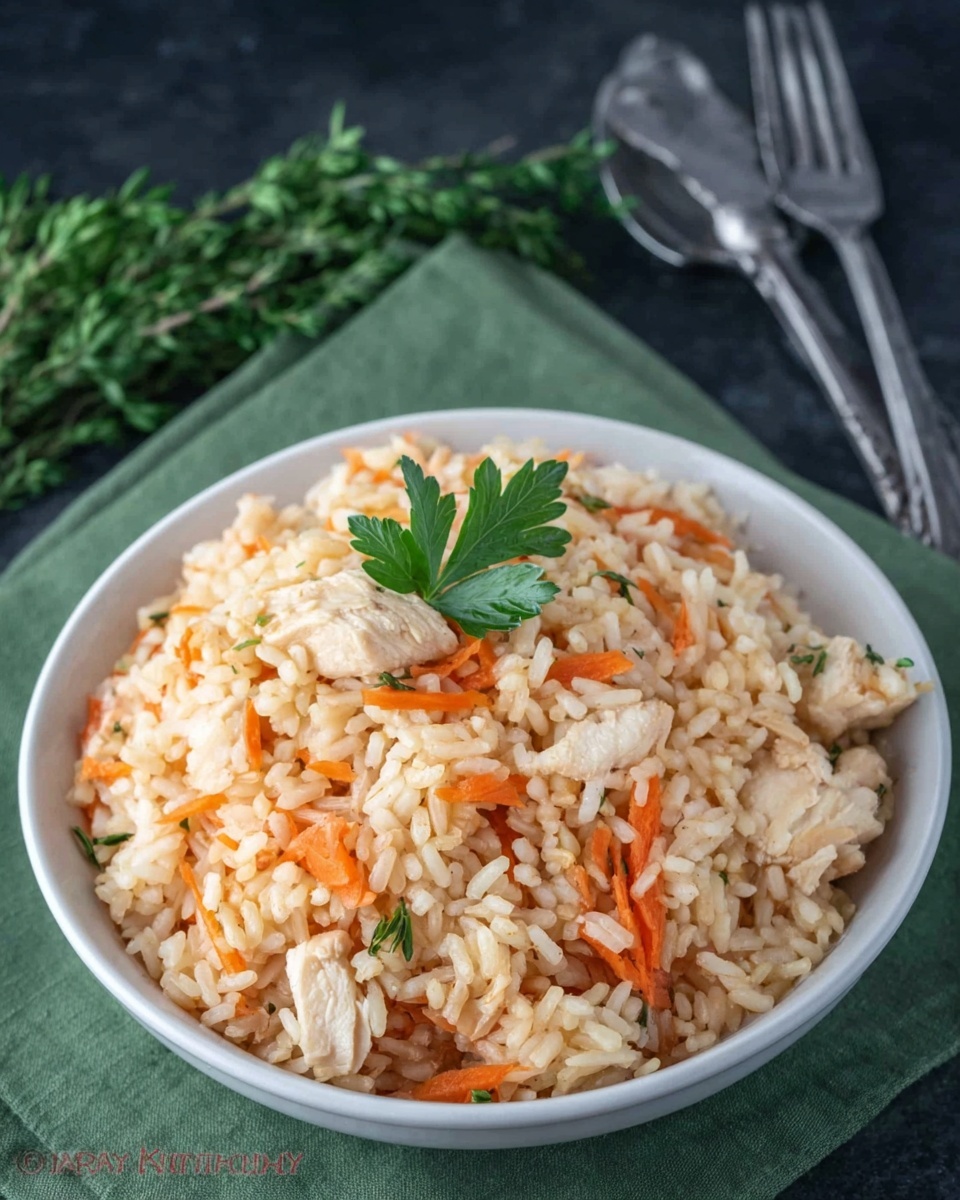 Ukrainian Chicken Plov (Rice Pilaf) Recipe - Recipe Image