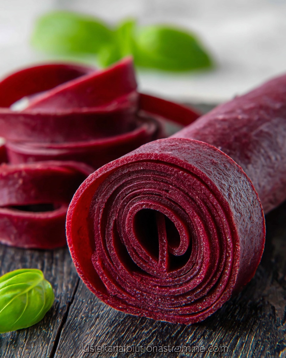 How to Make Plum Fruit Leather Recipe - Recipe Image