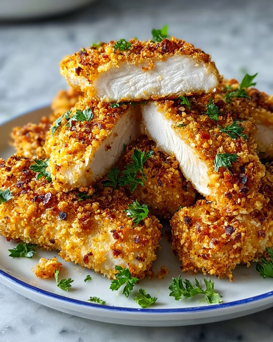 Air Fryer Parmesan Crusted Chicken with Mayo Recipe - Recipe Image