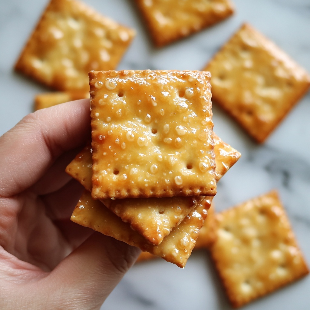 Sourdough Cheese Crackers Recipe - Recipe Image