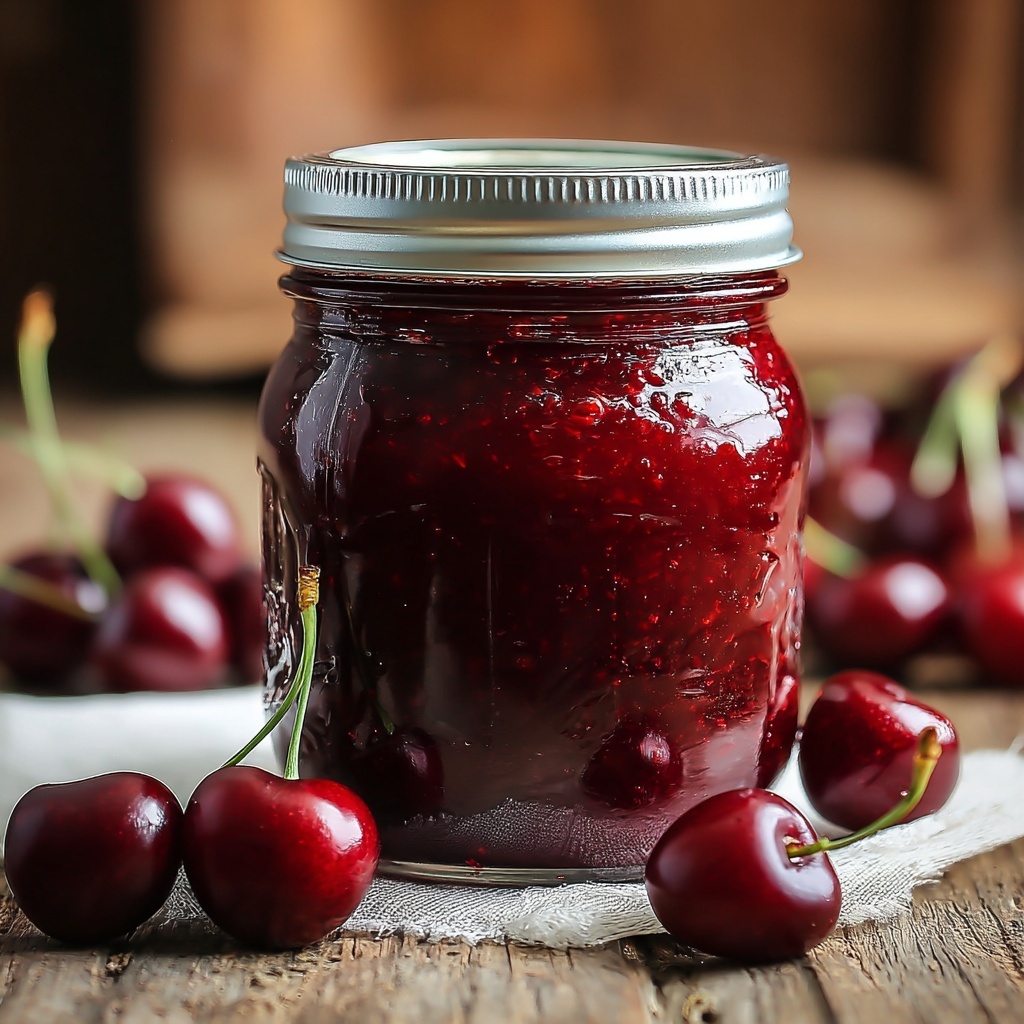 Easy Cherry Jam Recipe - Recipe Image