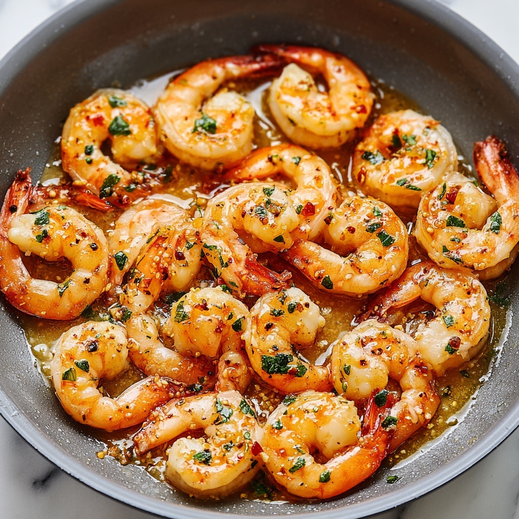 Spicy Garlic Butter Shrimp Recipe - Recipe Image