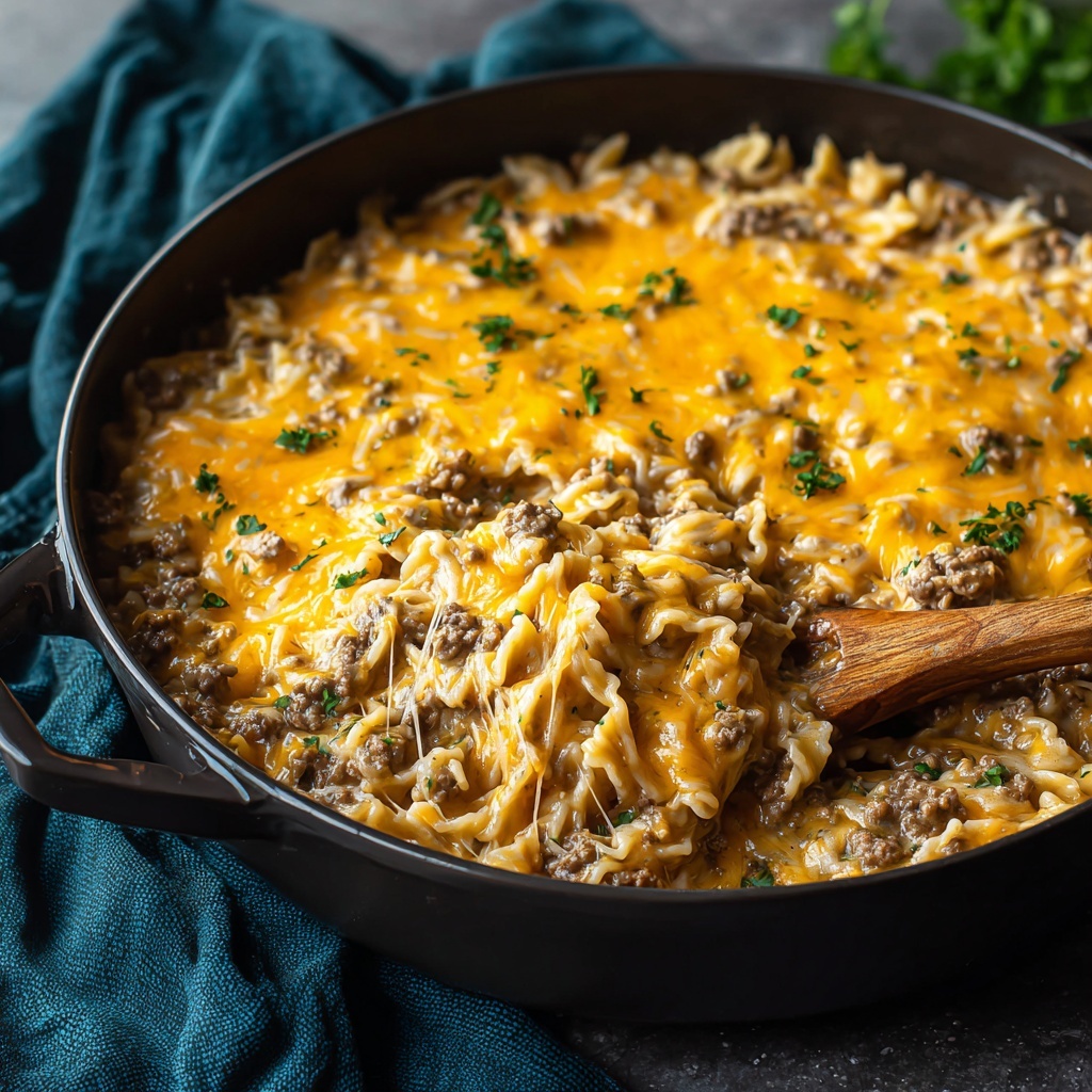 Homemade Hamburger Helper: Creamy, Cheesy & Better Than the Box Recipe - Recipe Image