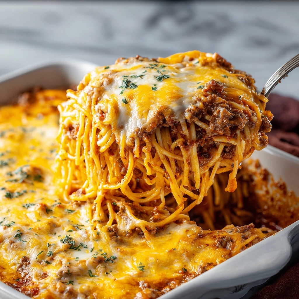 Million Dollar Spaghetti Casserole: Creamy, Cheesy & Totally Worth It Recipe - Recipe Image