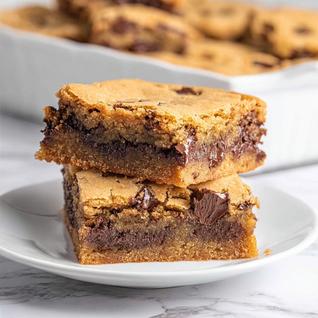 Whole Wheat Chocolate Chip Cookie Bars Recipe - Recipe Image
