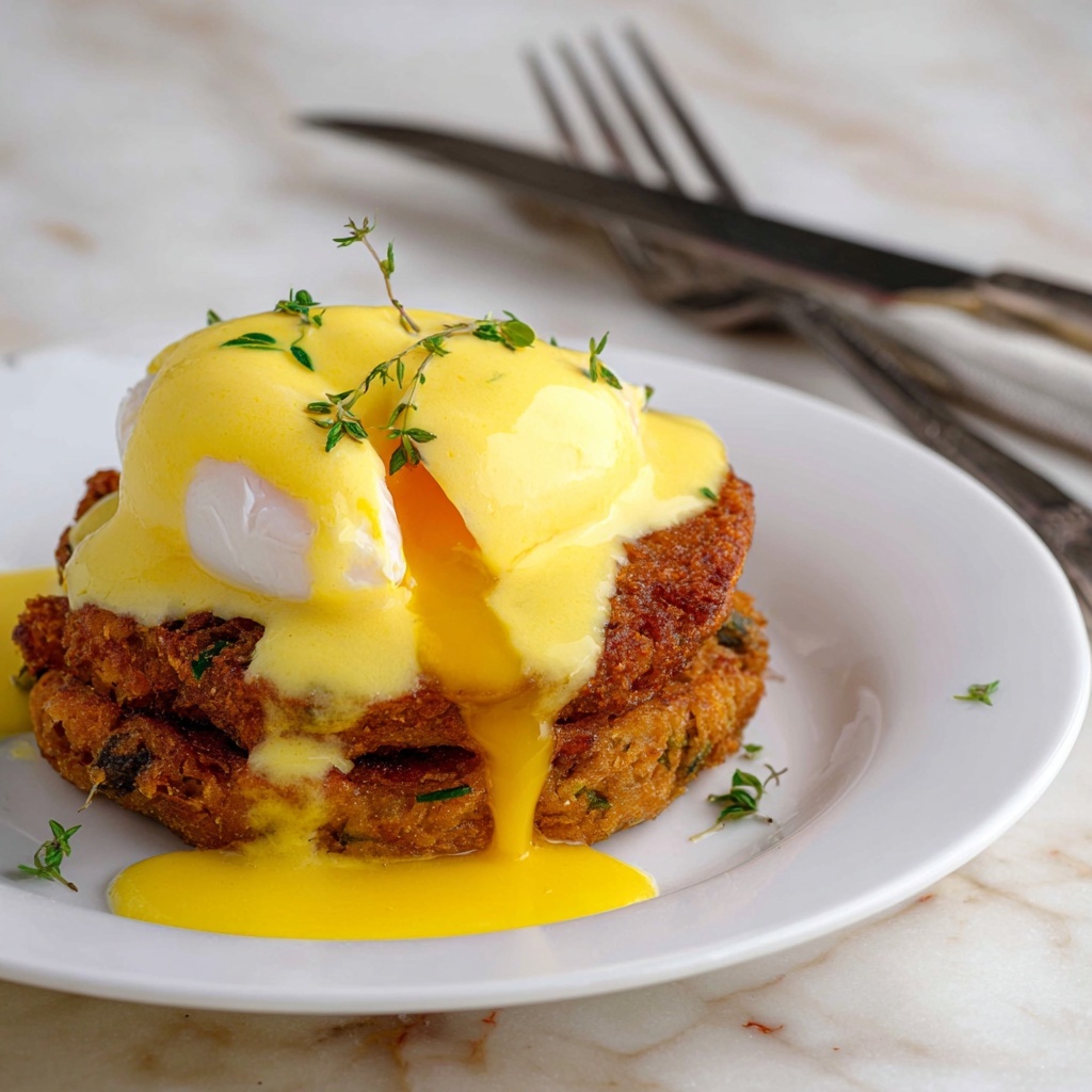 Thanksgiving Eggs Benedict Recipe - Recipe Image