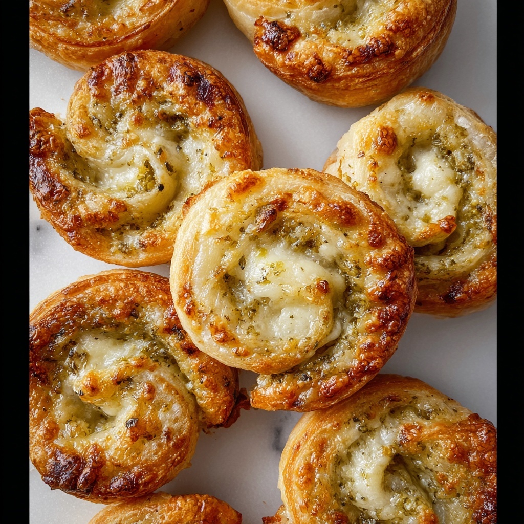 Pesto Pinwheels Recipe - Recipe Image
