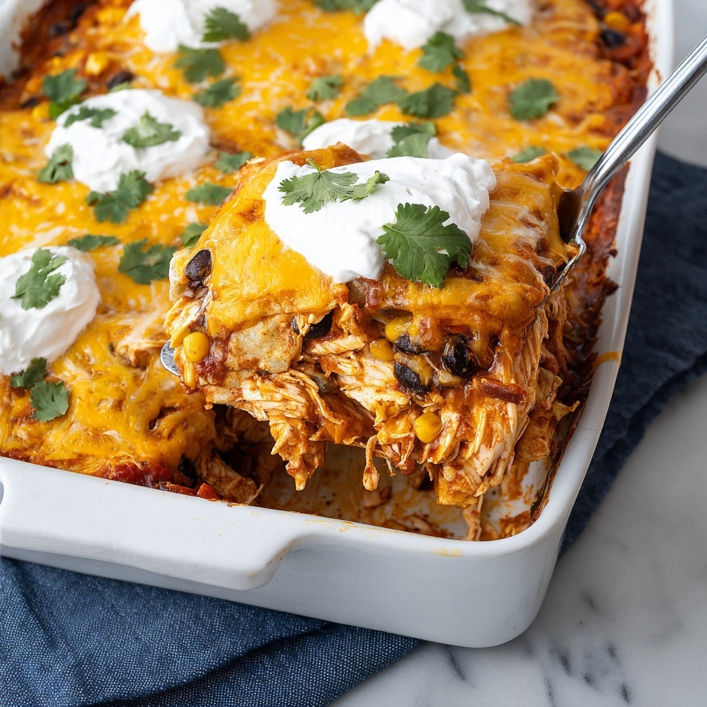Chicken Enchilada Casserole Recipe - Recipe Image