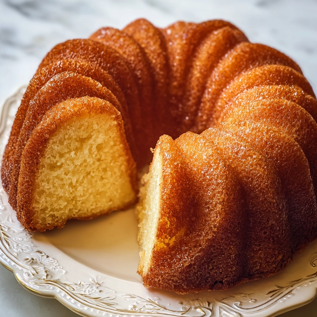 Cream Cheese Pound Cake Recipe - Recipe Image