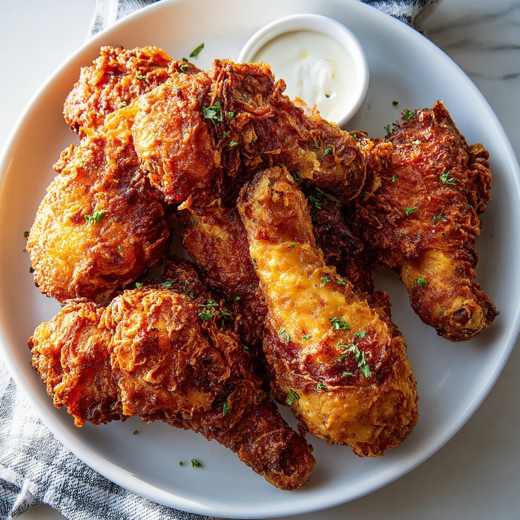 Crispy Air Fryer KFC-Style Chicken Recipe - Recipe Image