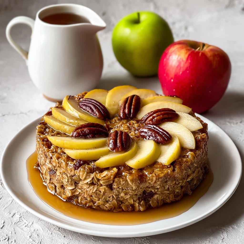 Apple Cinnamon Oatmeal Bake Recipe - Recipe Image