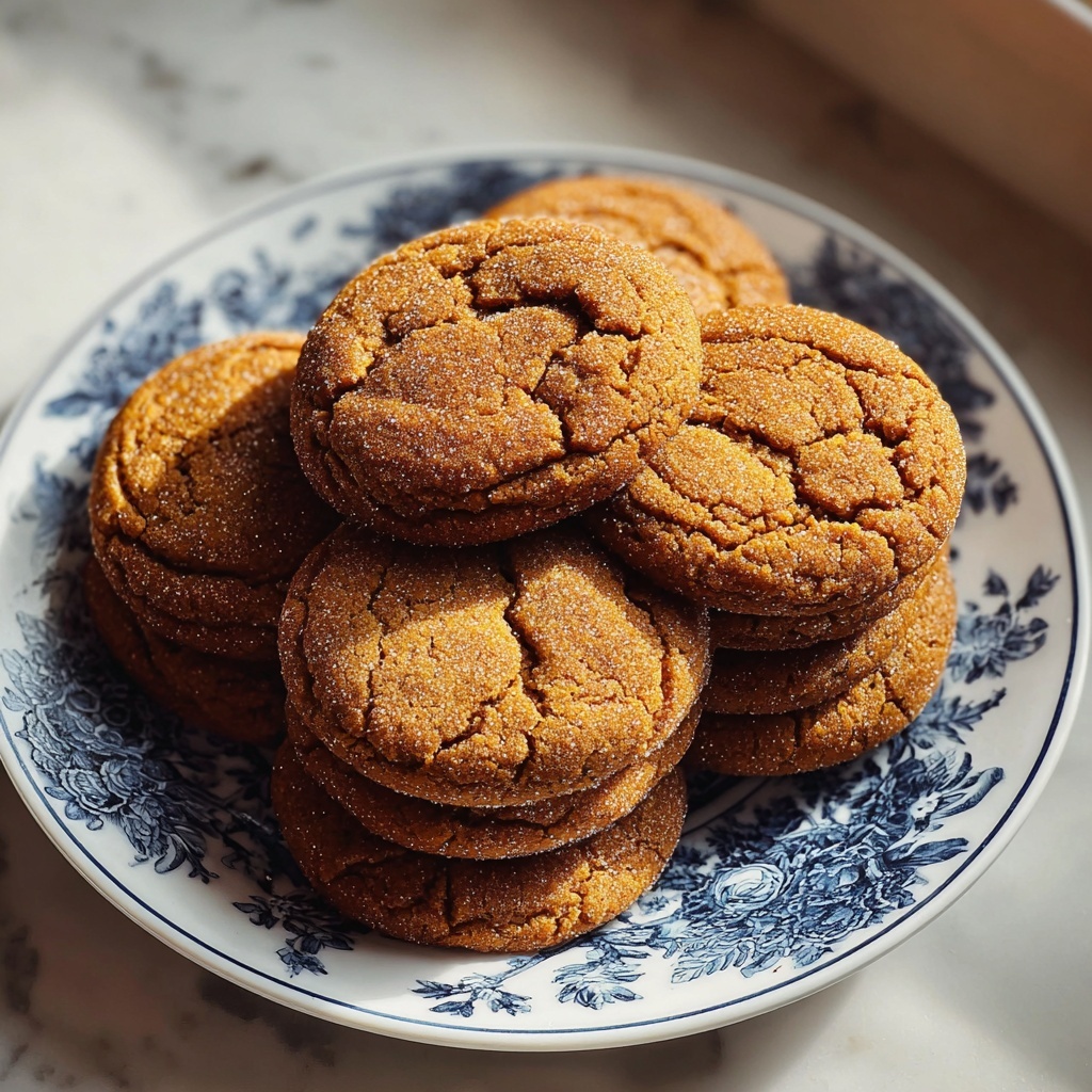 Chewy Pumpkin Snickerdoodle Cookies Recipe - Recipe Image