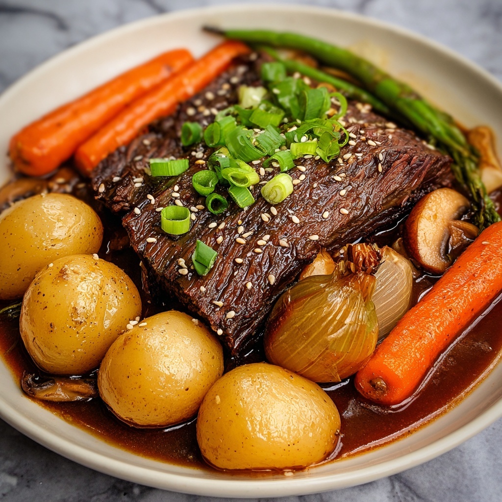 Korean Style Pot Roast Recipe - Recipe Image