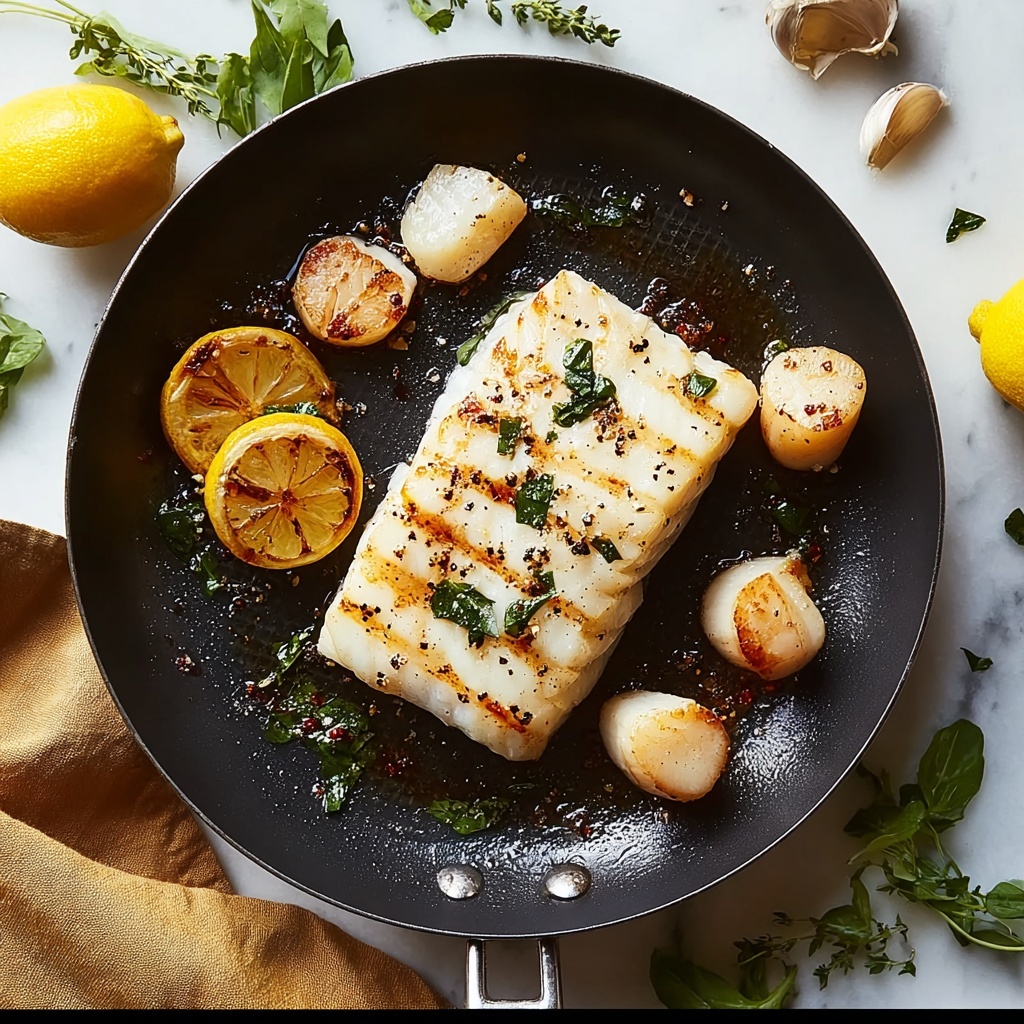 Garlic Butter Cod Recipe - Recipe Image