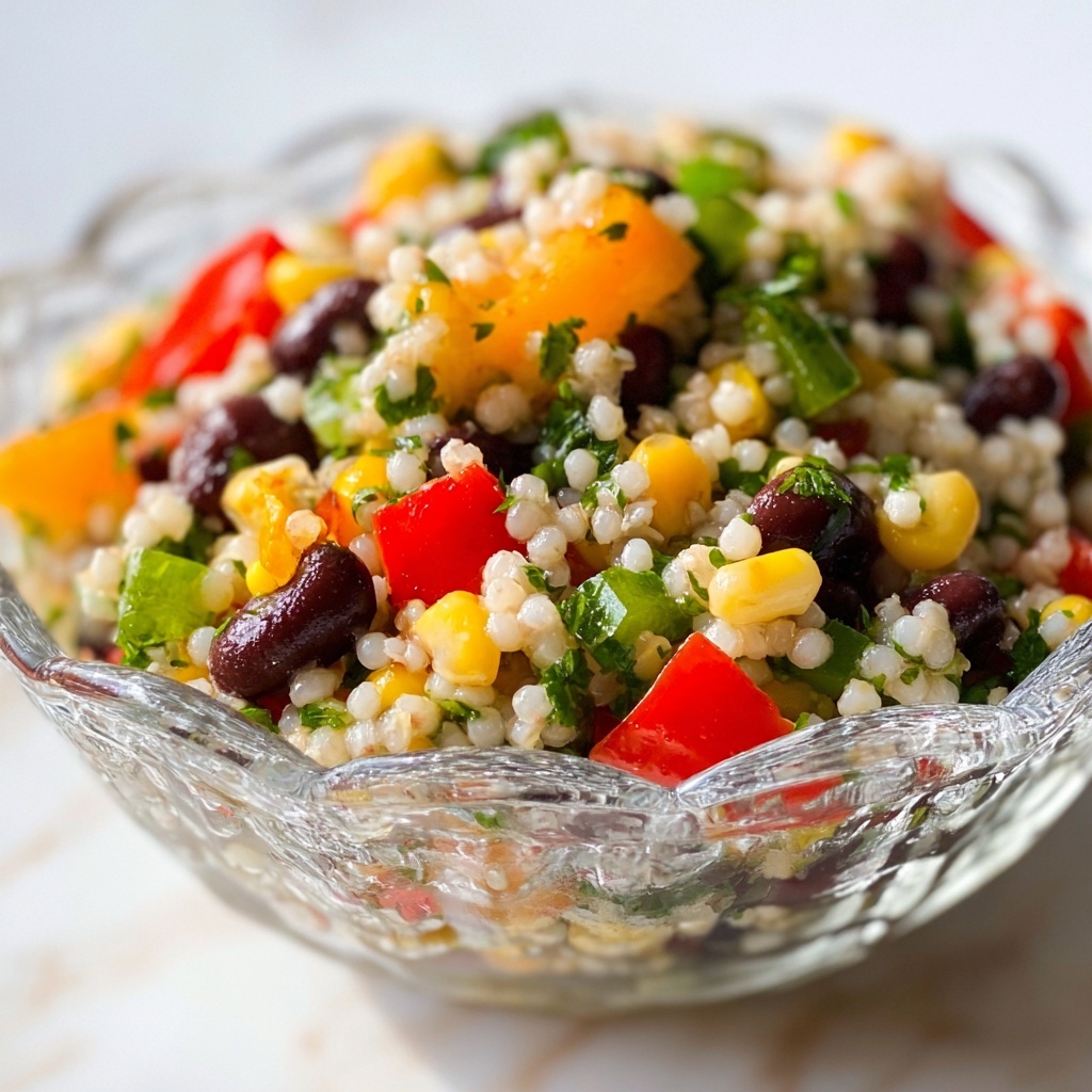 Black Bean & Couscous Salad Recipe - Recipe Image