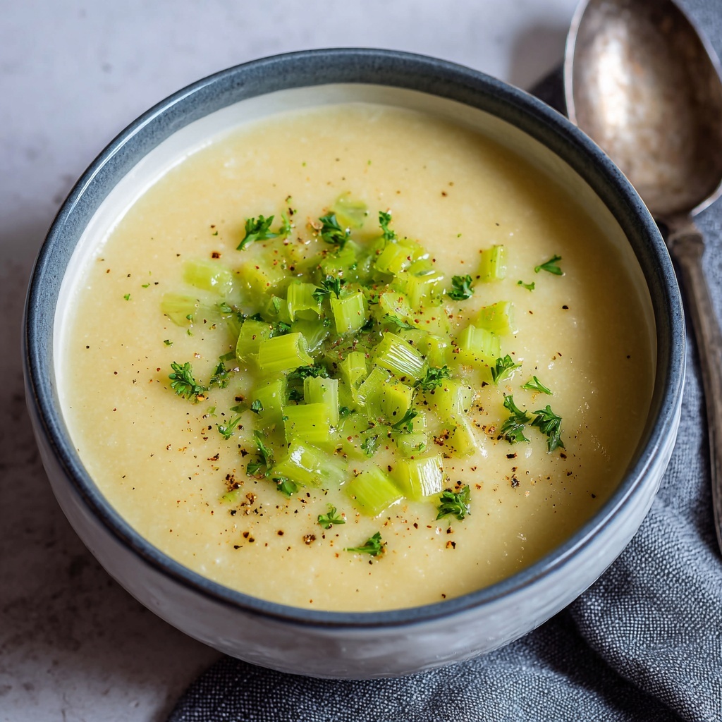 Creamy Potato Leek Soup Recipe - Recipe Image