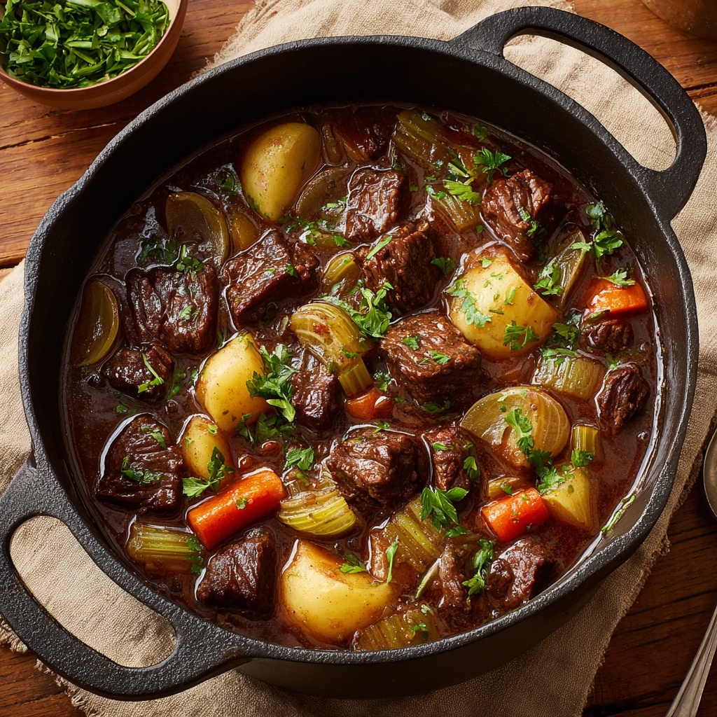 Beef Stew with Root Vegetables Recipe - Recipe Image