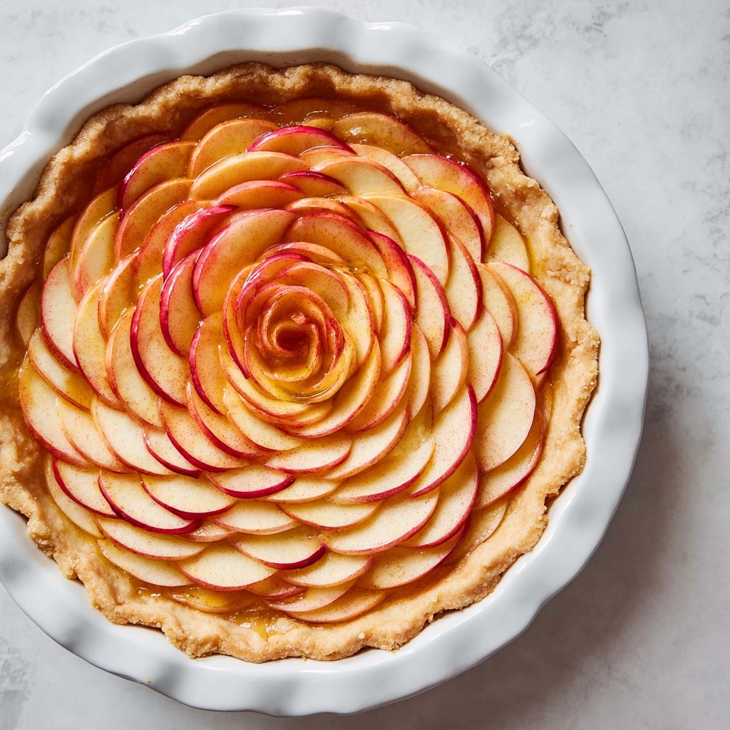 Rose Apple Tart Recipe - Recipe Image