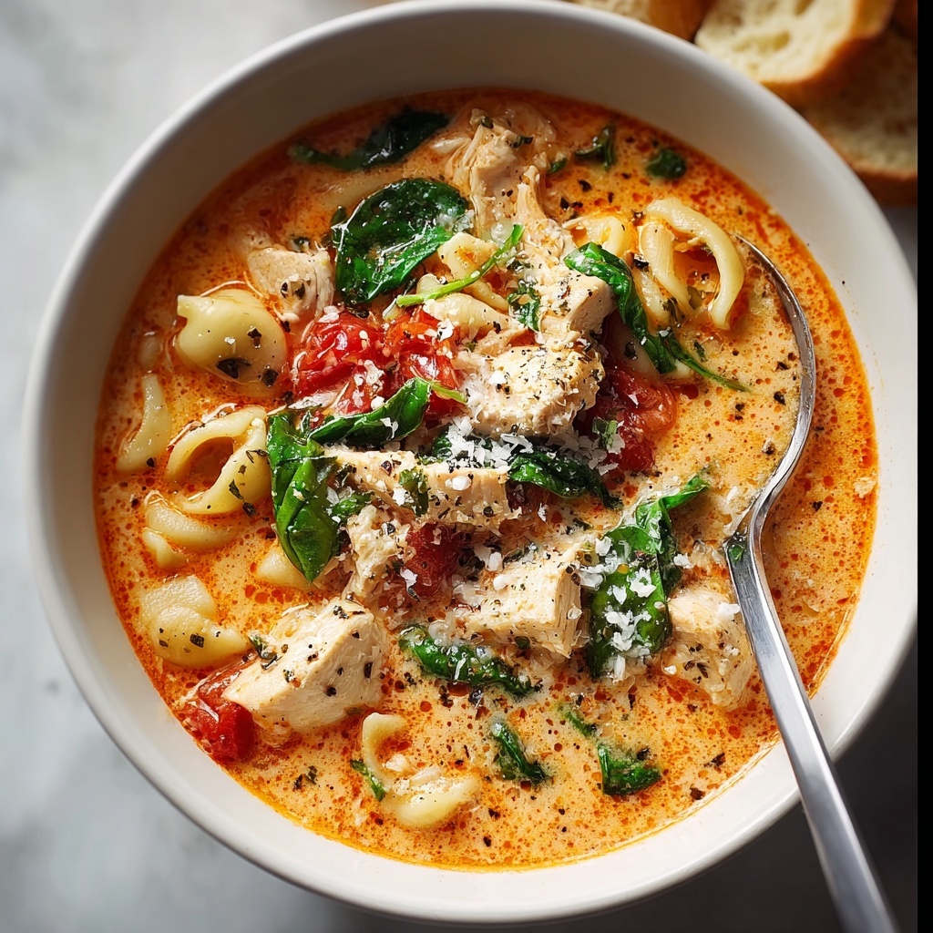 Chicken Parmesan Soup Recipe - Recipe Image