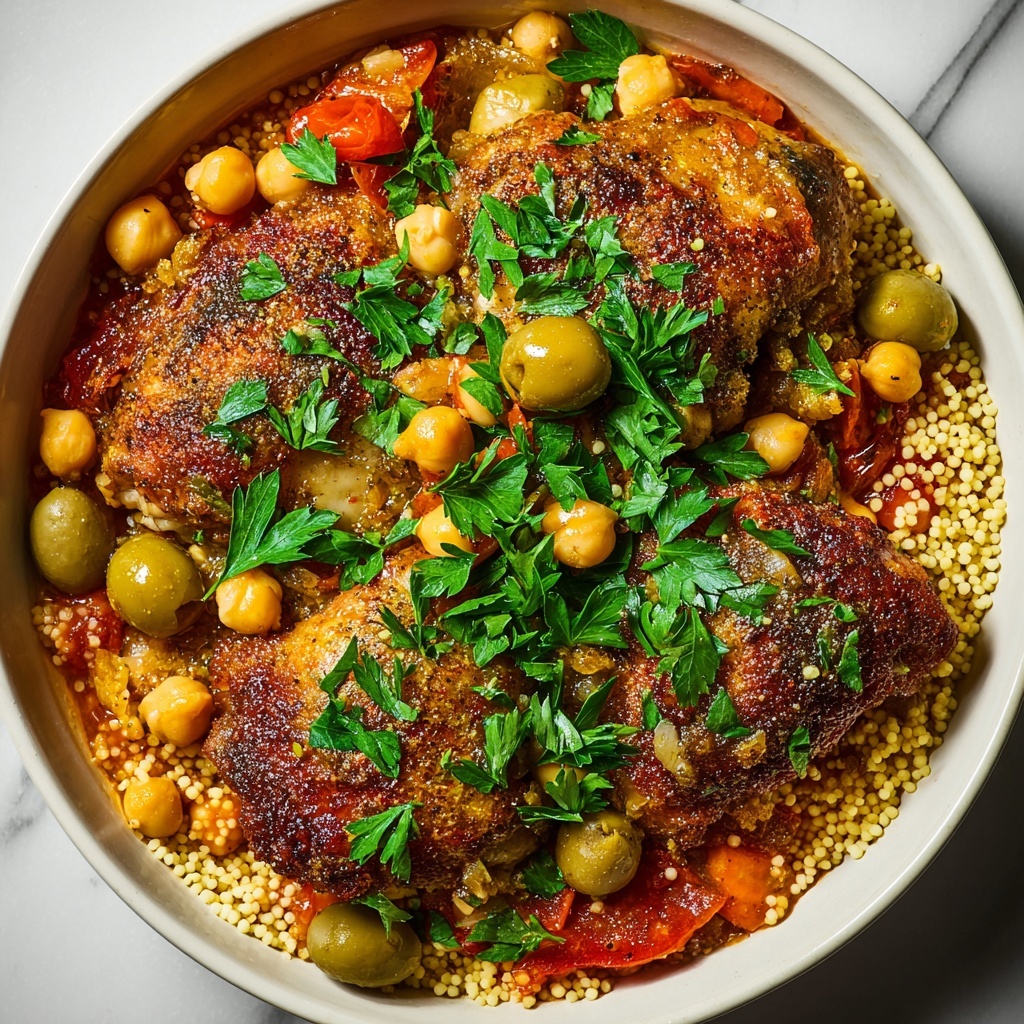 Moroccan Chicken Stew Recipe - Recipe Image
