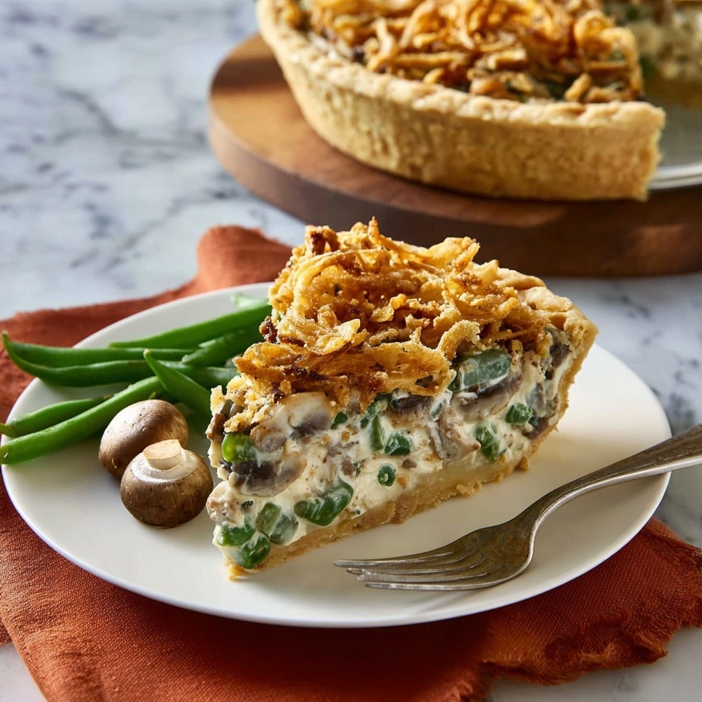 Green Bean Pie with Ritz Cracker Crust Recipe - Recipe Image