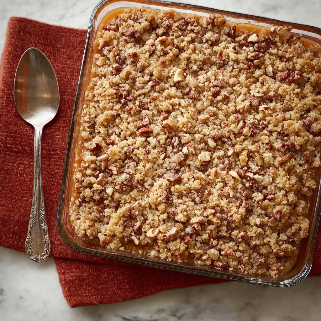 Terry's Traditional Sweet Potato Casserole with Pecan Topping Recipe - Recipe Image