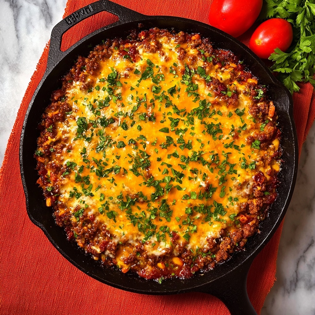 Beef and Tomato Skillet with Polenta Recipe - Recipe Image