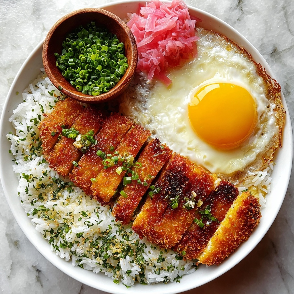 Katsudon: Japanese Pork Cutlet and Egg Rice Bowl Recipe - Recipe Image