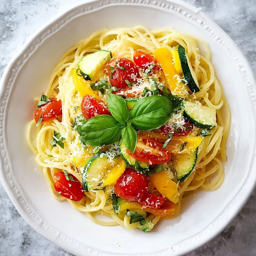 Summer Garden Pasta Recipe - Recipe Image