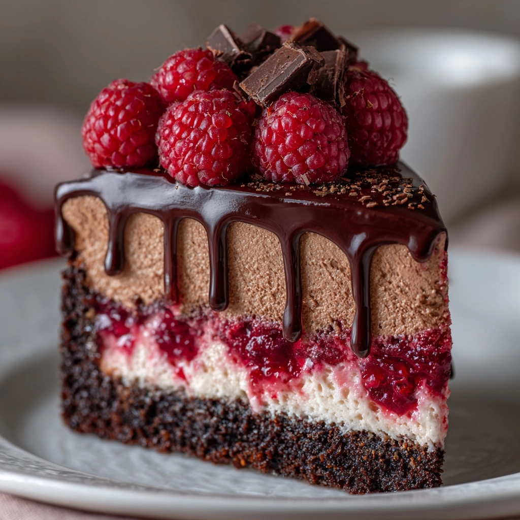 Chocolate Raspberry Tart Recipe - Recipe Image