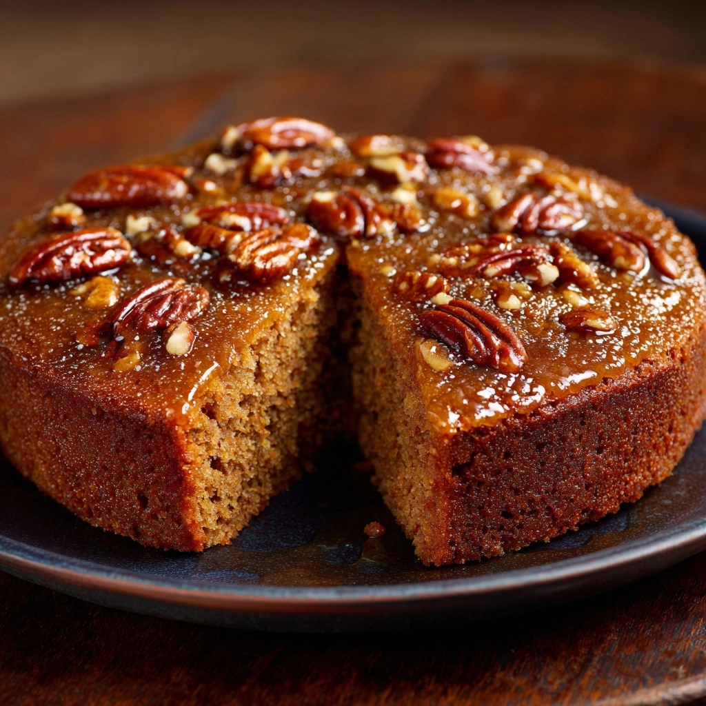 Decadent Maple Syrup and Walnut Cake Recipe - Recipe Image