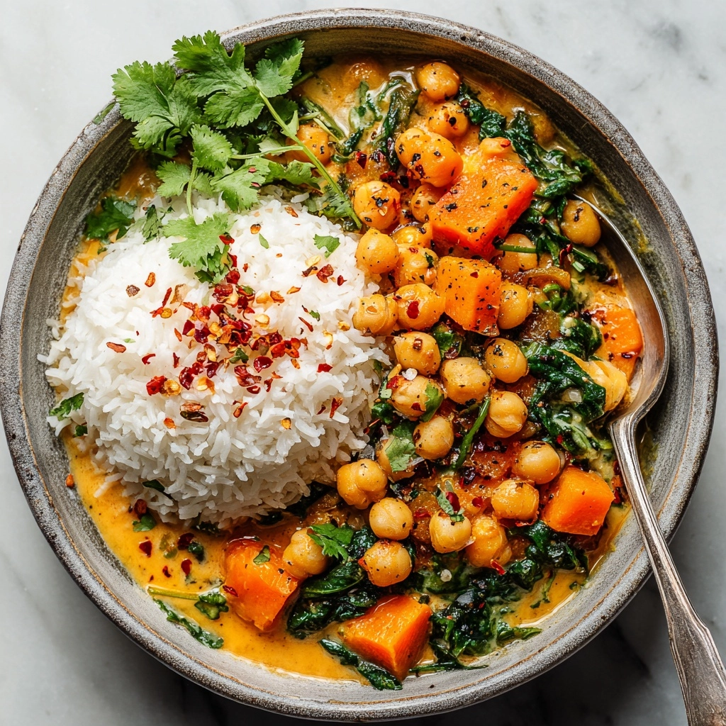 Sweet Potato and Chickpea Curry Recipe - Recipe Image