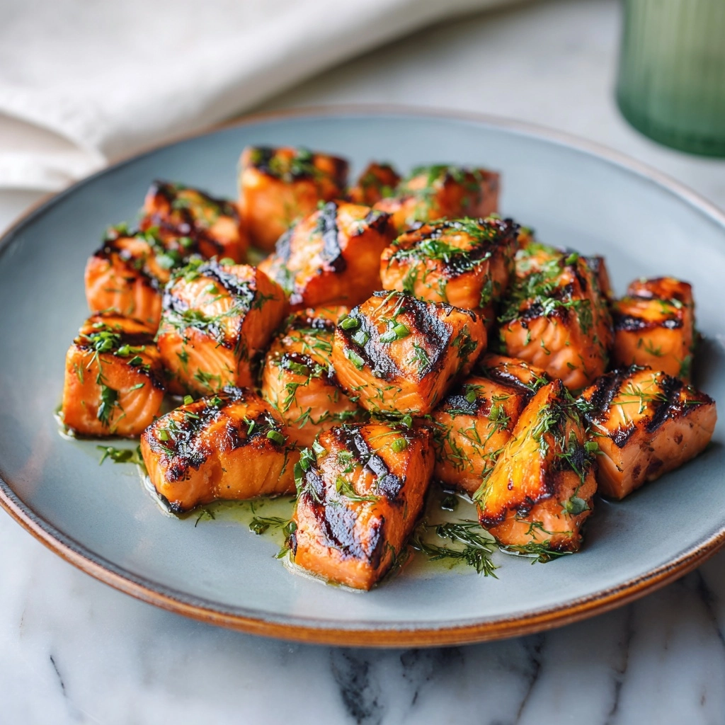 Pan-Seared Salmon Bites Recipe - Recipe Image