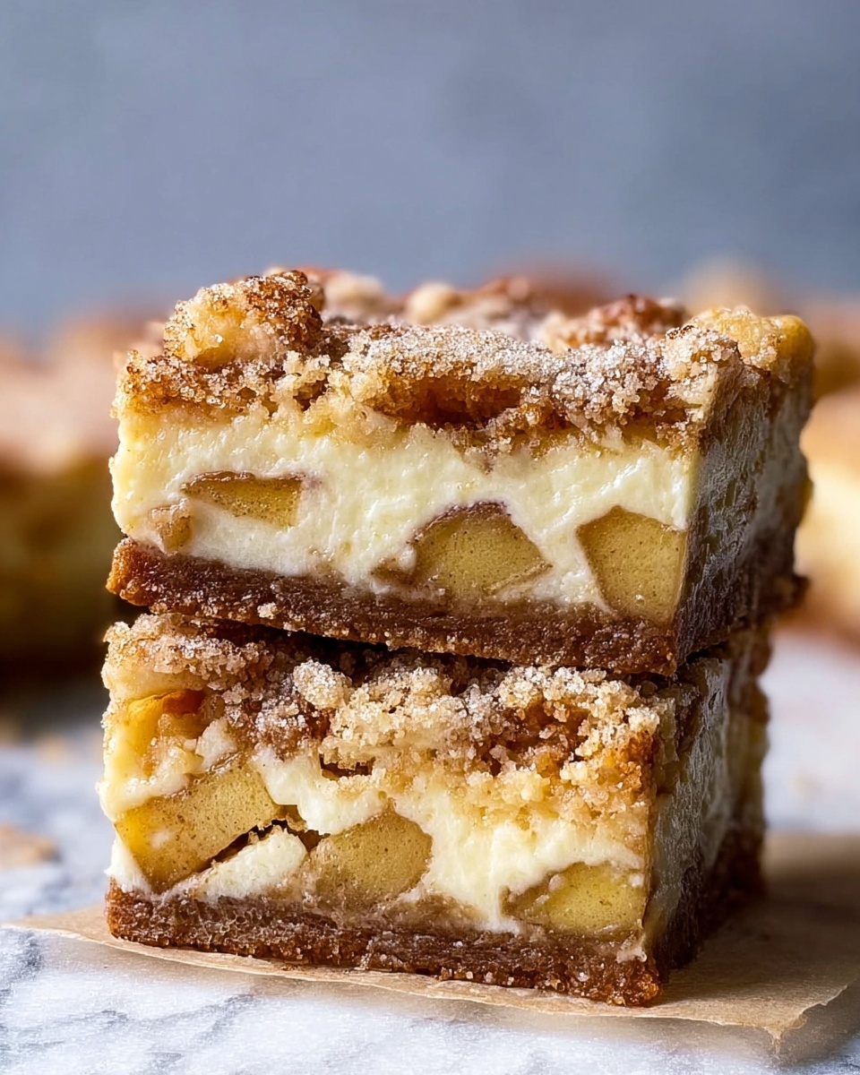 Gluten Free Apple Cheesecake Bars Recipe - Recipe Image