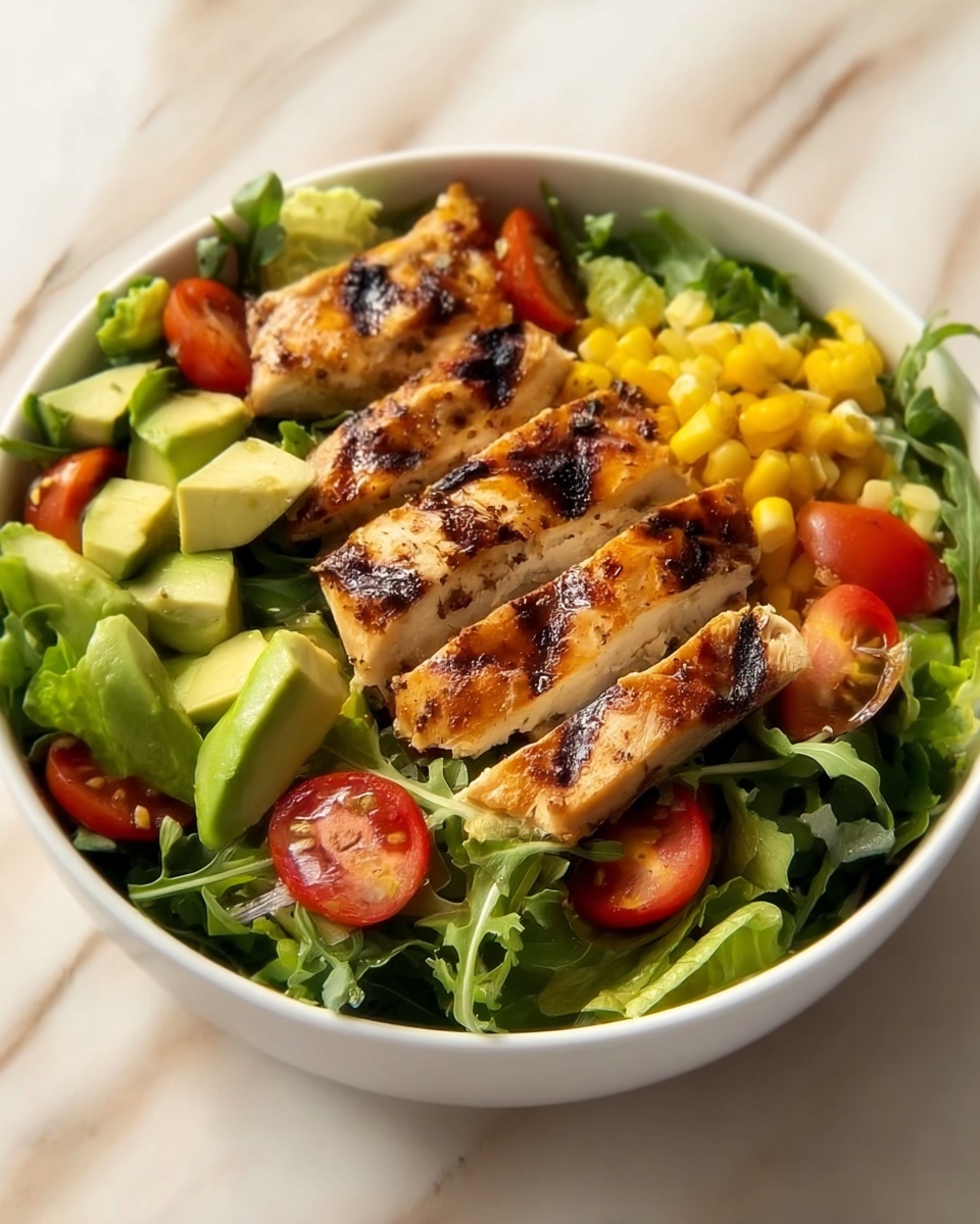 Grilled Chicken Salad Recipe - Recipe Image