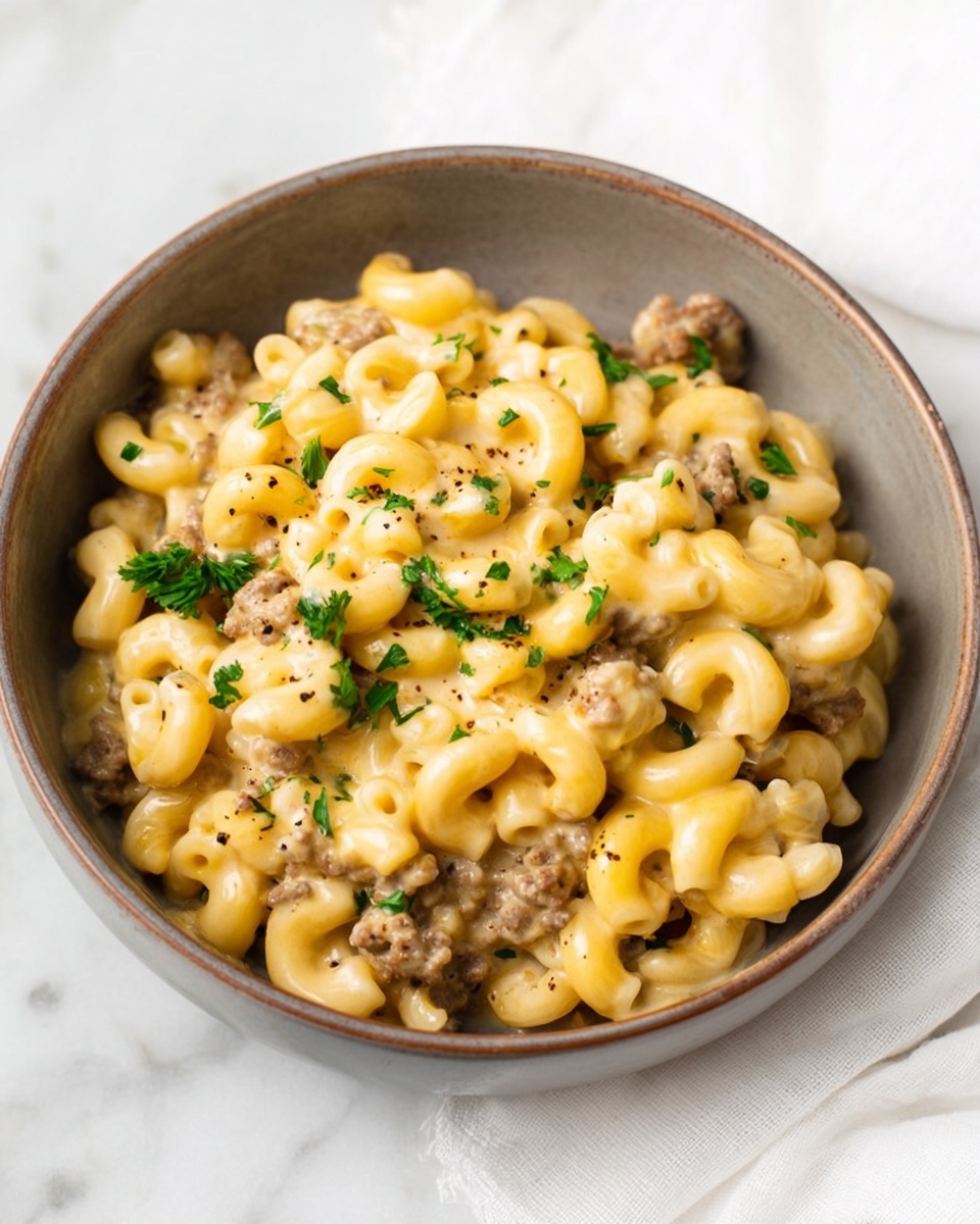 Instant Pot Hamburger Mac and Cheese Recipe - Recipe Image