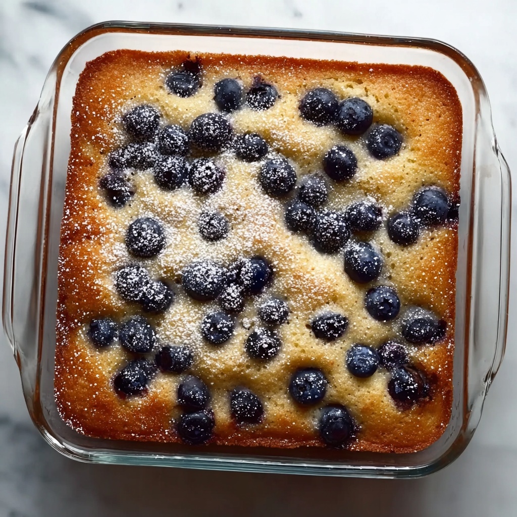 Lemon Blueberry Buttermilk Breakfast Cake Recipe - Recipe Image