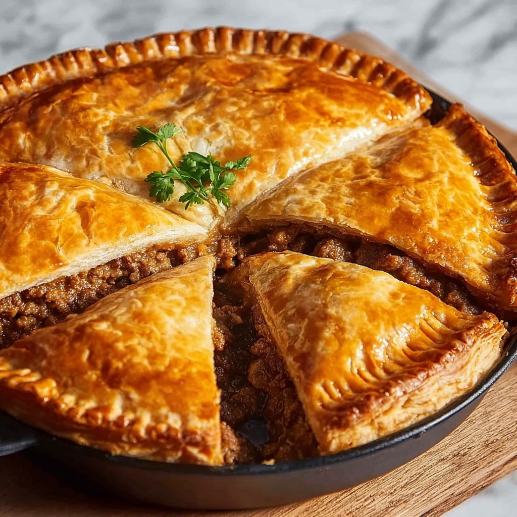 Delicious Meat Pie Recipe - Recipe Image