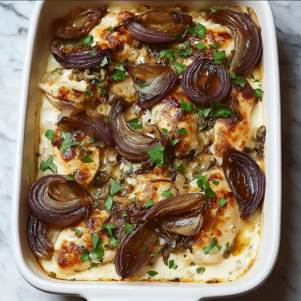 French Onion Chicken & Rice Recipe - Recipe Image