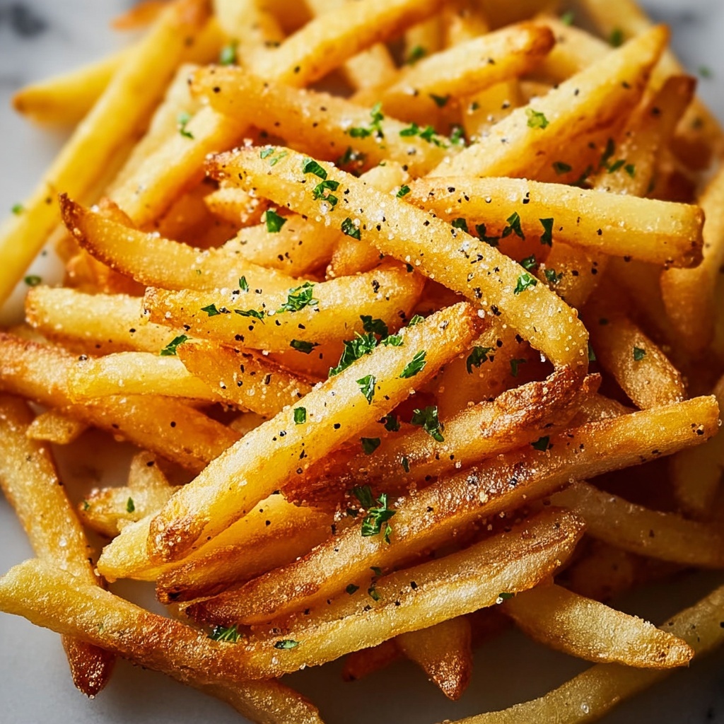 Zesty Shoestring Fries Recipe - Recipe Image