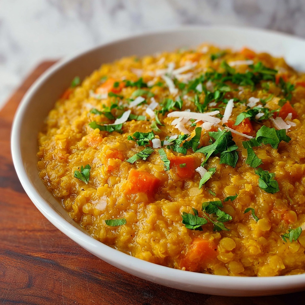 Red Lentil and Rice Casserole Recipe - Recipe Image
