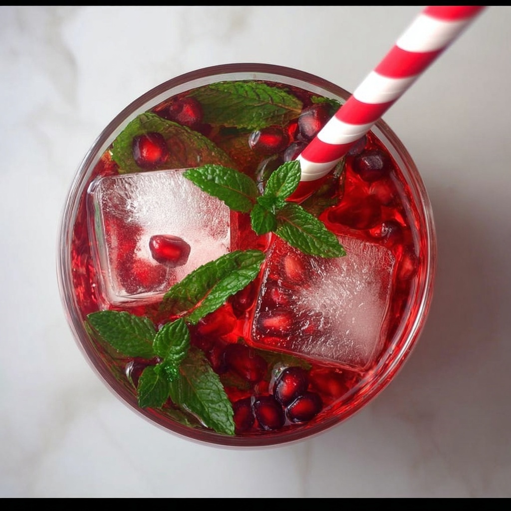 Pomegranate Shirley Temple Recipe - Recipe Image