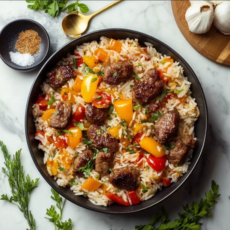 Sausage and Rice Skillet Recipe