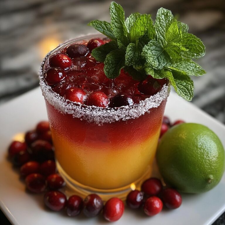 Christmas Mistletoe Margarita Recipe